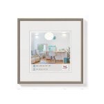 Cadre photo - walther - new lifestyle - 30x30 cm - plastique - mtal - design contemporain