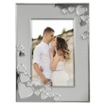 Cadre photo - hama - valentine - argent� - 10 x 15 cm - romantique
