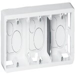 Cadre saillie mosaic pour 4 5 ou 2 x 2 modules profondeur 40mm horizontal - legrand - 080286 Cadre saillie mosaic pour 4 5 ou 2 x 2 modules profondeur 40mm horizontal - legrand - 080286