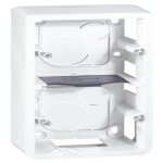 Cadre saillie mosaic pour 5 ou 2 x 2 modules profondeur 40mm - legrand - 080282 Cadre saillie mosaic pour 5 ou 2 x 2 modules profondeur 40mm - legrand - 080282
