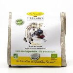 Caf� gamme oscar arabica bio honduras dosettes type senseo x16