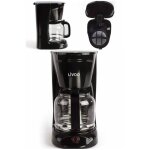 Cafeti�re �lectrique - haute qualit� - 15 tasses - noir - carafe en verre - syst�me darr�t automatique ...
