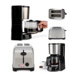 Cafetire lectrique - inox - 1. 5l - 12 tasses - 1000w - fonction anti - gouttes