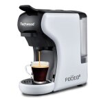 Cafetire expresso multi - capsules techwood tca - 191n - puissance : 1450w - coloris blanc