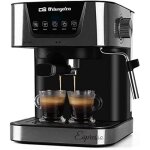 Cafetière à expresso - orbegozo - ex 6000 - pression 20 bar - réservoir 15 l - dosettes Cafetière à expresso - orbegozo - ex 6000 - pression 20 bar - réservoir 15 l - dosettes