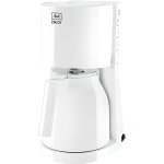 Cafeti�re filtre melitta enjoy ii therm - blanc - 12 tasses - 1000w
