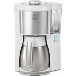 Cafetière filtre melitta - look v therm perfection 1025 - 15 blanc / acier brossé - 10 tasses - aromaselector® ... Cafetière filtre melitta - look v therm perfection 1025 - 15 blanc / acier brossé - 10 tasses - aromaselector® ...