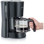 Cafetire filtre severin ka4815 - noir - 1000 w - 14 l - jusqu 10 tasses