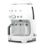 Cafetire filtre smeg dcf02wheu - 10 tasses - 1050w - anne 50 blanc