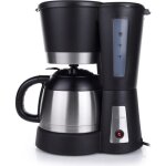 Cafetire filtre tristar cm - 1234 avec verseuse isotherme - noir - 800w - 10 tasses