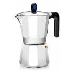 Cafeti�re italienne - monix - 23345 - aluminium - 6 tasses - non compatible lave - vaisselle