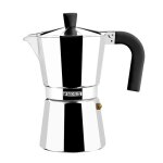 Cafetire italienne - monix - 3935009 - 12 tasses - aluminium inox - couleur inox