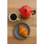 Cafeti�re italienne - pezzetti - italexpress - aluminium - 6 tasses - rouge