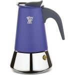 Cafetire italienne - pezzetti - steelexpress - acier inoxydable - 10 tasses - tous feux dont induction ...