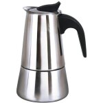 Cafetire italienne - royal swiss - 4 tasses - inox 18 / 10 - compatible tous feux - pour adultes