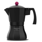 Cafetière italienne - taurus - kcp9009i - 9 tasses - noir aluminium - cafetière à pression Cafetière italienne - taurus - kcp9009i - 9 tasses - noir aluminium - cafetière à pression