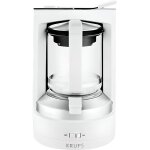 Cafetire - krups - km468210 t8. 2 - 12 tasses - filtre - blanc