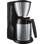 Cafetire melitta single 5 therm mug acier bross m728 noir - 650w - 5 tasses - stop goutte - soupape ...