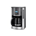 Cafeti�re - russell hobbs - geo steel - 15 l - 1000 w - 12 tasses - m�tal textur�
