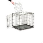 Cage 61cm transport chien m�tal pliante 2 portes