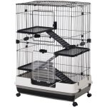 Pawhut - cage pour petits animaux - métal - 812x 527x114cm - noir Pawhut - cage pour petits animaux - métal - 812x 527x114cm - noir