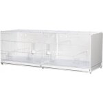 Cage délevage 120 cm cortina blanche pour oiseaux - 2gr blanc Cage délevage 120 cm cortina blanche pour oiseaux - 2gr blanc