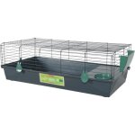 Cage grillage - zolux - ehop - 123cm - co - conue - pour lapin nain et cochon dinde