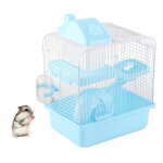 Cage  hamsters - mxzzand - 2 niveaux - grand espace - conception amovible - ventilation optimale