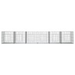 Cage  lapin - zerone - zr004 - fer galvanis - 327x79x54 cm - extrieur