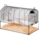 Cage - animal valley - neo panas xl - noir - plastique et mtal - pour gerbille et hamster