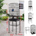 Cage pour oiseaux exotiques - xuanyu - rectangulaire - noir - ext�rieur - 46x35x150. 6cm