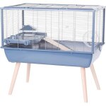 Cage rongeur surleve - zolux - nolife - pour hamster - 78 x 48 x 75 cm - bleu