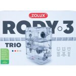Cage sur 3 étages - zolux - rody3 trio - pour hamsters souris et gerbilles - l 41 x p 27 x h 53 cm - ... Cage sur 3 étages - zolux - rody3 trio - pour hamsters souris et gerbilles - l 41 x p 27 x h 53 cm - ...