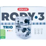 Cage sur 3 étages - zolux - rody3 trio - pour hamsters souris et gerbilles - l 41 x p 27 x h 53 cm - ... Cage sur 3 étages - zolux - rody3 trio - pour hamsters souris et gerbilles - l 41 x p 27 x h 53 cm - ...