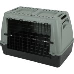 Cage de transport en plastique recycl travel 98 x 67 x 55 cm