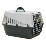 Cage de transport - savic - trotter 2 - gris - pour chats et chiens - int�rieur / ext�rieur