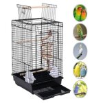 Cage volière pour oiseaux xuanyu perroquets inséparables calopsite perruches volatiles en métal et bois ... Cage volière pour oiseaux xuanyu perroquets inséparables calopsite perruches volatiles en métal et bois ...