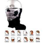 Cagoule masque bandana tete de mort call of duty