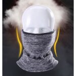 Cagoule masque cache - cou polaire haute qualité pour ski moto froid - gris noir - taille unique et unisexe ... Cagoule masque cache - cou polaire haute qualité pour ski moto froid - gris noir - taille unique et unisexe ...