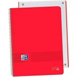 Cahier a4 - oxford - live&go - rouge - 5 unités - 90 g / m² Cahier a4 - oxford - live&go - rouge - 5 unités - 90 g / m²