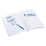 Cahier - majuscule - 17x22 cm - 48 pages - piqure seys - incolore