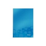 Cahier rigide leitz a5 petits carreaux bleu - 80 feuilles Cahier rigide leitz a5 petits carreaux bleu - 80 feuilles