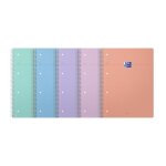 Cahier - oxford - 230x297 mm - 160 pages - grands carreaux seyès - couleurs pastel aléatoires Cahier - oxford - 230x297 mm - 160 pages - grands carreaux seyès - couleurs pastel aléatoires