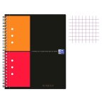 Cahier  spirales notebook - format a5 maxi (80 g - m2) - 160 pages  petits careaux