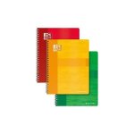 Cahier � spirale - oxford - 170 x 220 mm - 180 pages - papier 90 g / m� - grands carreaux sey�s
