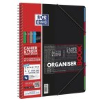 Cahier trieur organiserbook connect scribzee - oxford - 160p sys a4 + - assortiment de couleurs alatoires ...