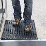 Caillebotis caoutchouc 40 x 60