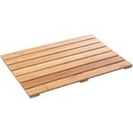 Caillebotis en bambou - paris prix - natureo 36x53cm - pratique & utile - entretien facile - marron - ...
