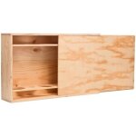 Caisse en bois 6 bouteilles vin 75cl - coffret vin en pin maritime pour stocker vos belles bouteilles ...