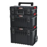 Caisse  outils - ks tools - 850. 0380f - 3 botes - transportable avec trolley - 9 compartiments